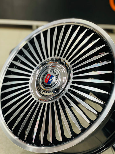 20” AS-ROLLS 5/112 BLACK MACHINE FACE