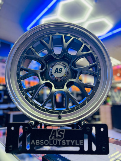 17" AS- LSR  5/100 MATT GREY WHEELS