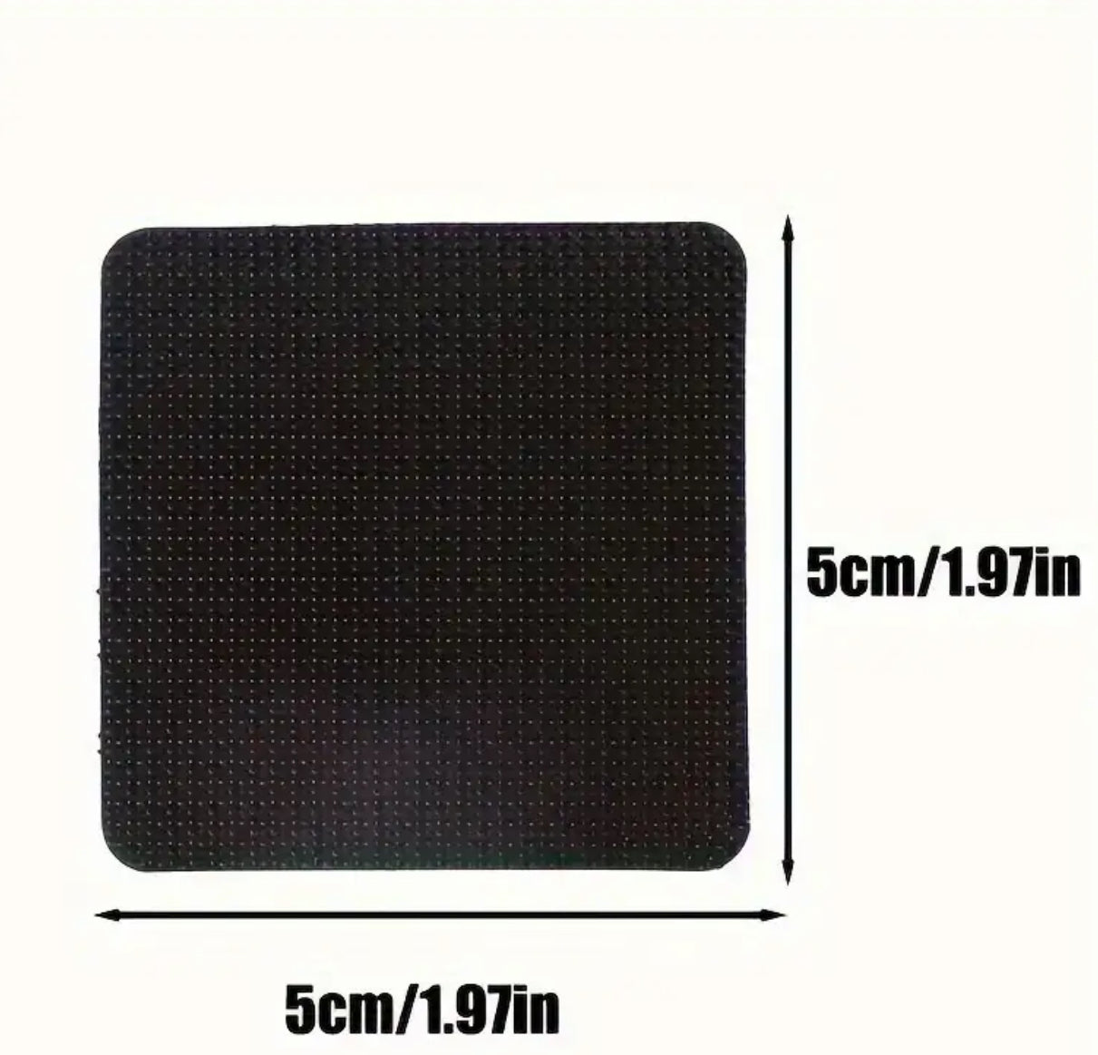 NUMBERPLATE VELCRO PATCHES ( 10 Pairs in a pack )