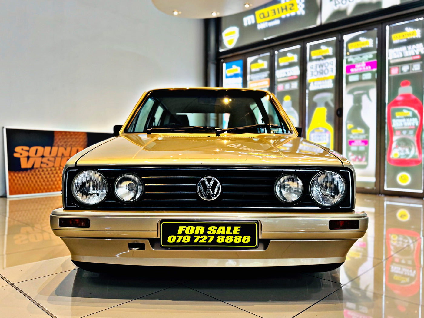 VW  ASV 2PCE PLASTIC FRONT SPOILER