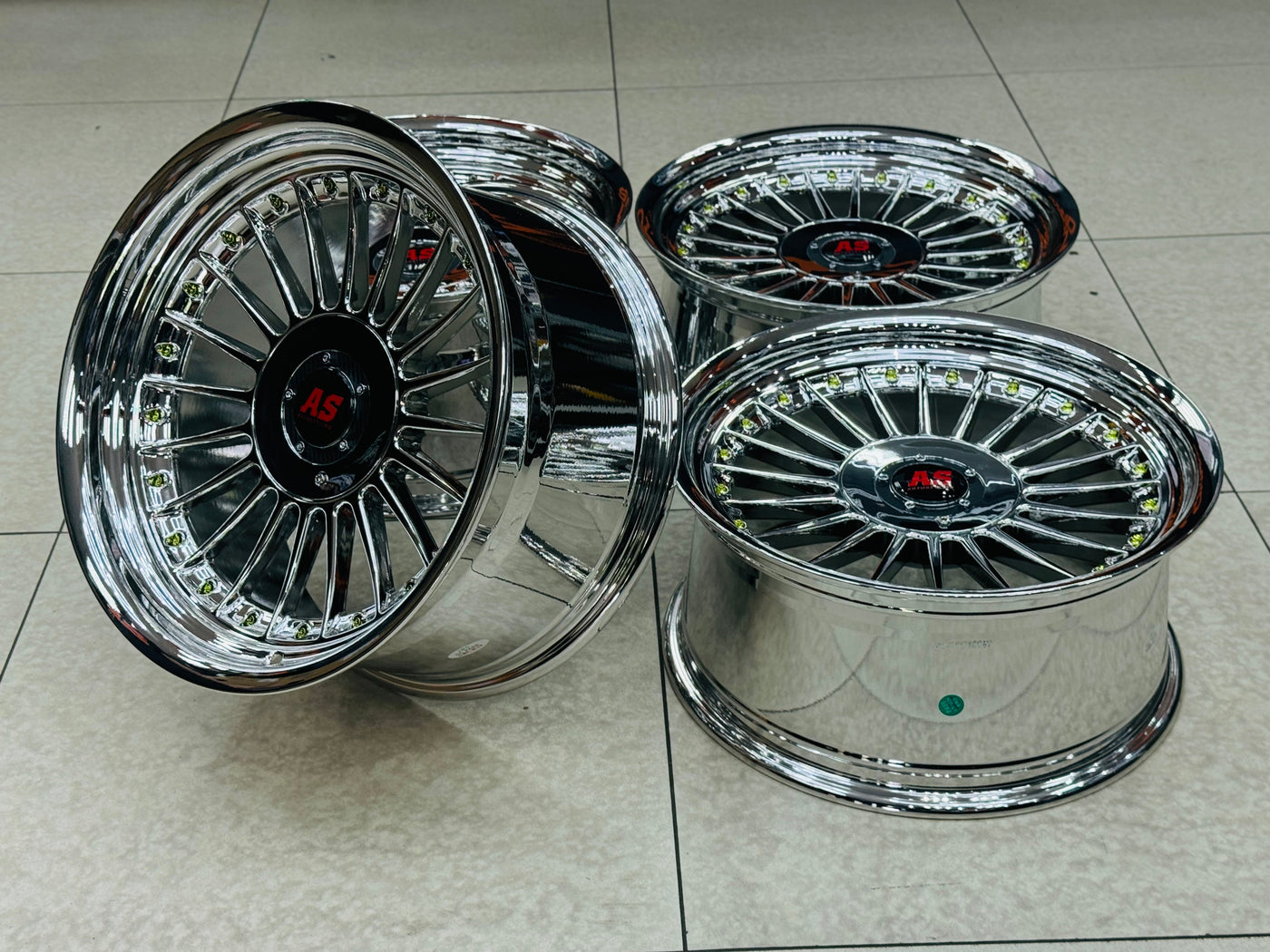 17'' AS-PINA CHROME  4/100 &  5/100