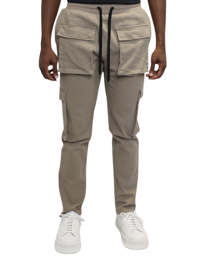 Capone Cargo Pants Relaxed Cement