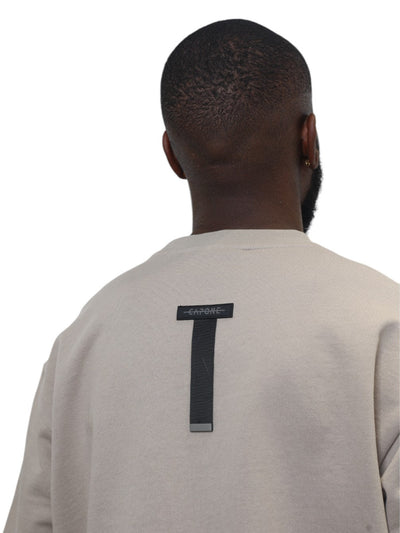 Capone T-Shirt Lounge Wear Oversized Cinnamon