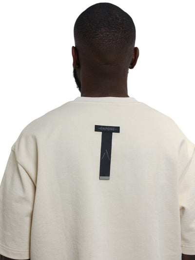 Capone T-Shirt Lounge Wear Oversized Oatmeal