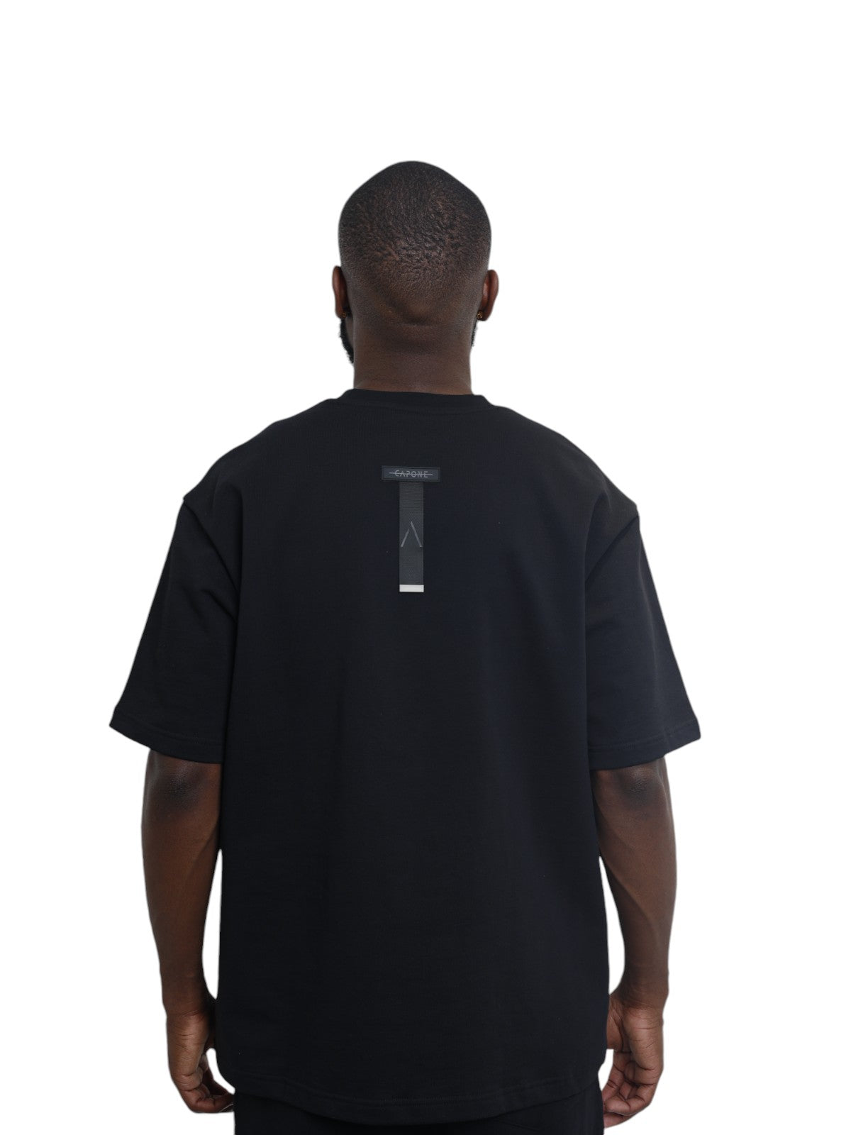 Capone T-Shirt Lounge Wear Oversized Black
