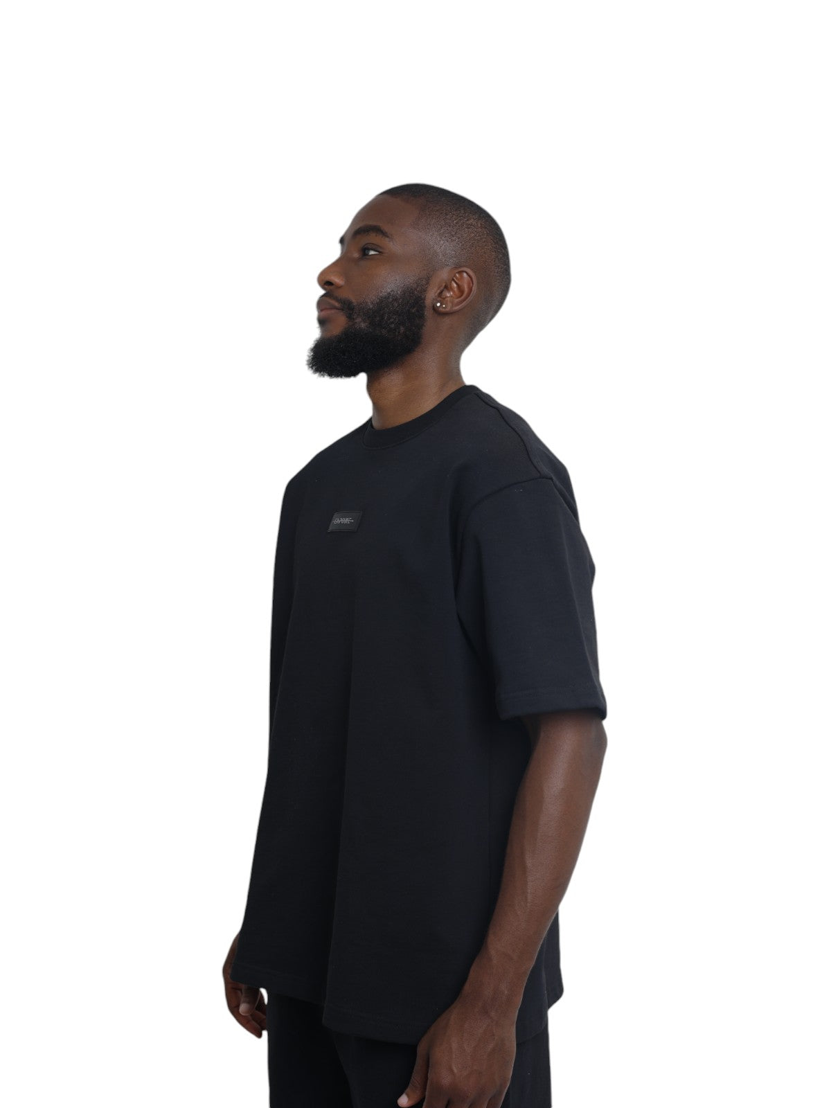 Capone T-Shirt Lounge Wear Oversized Black