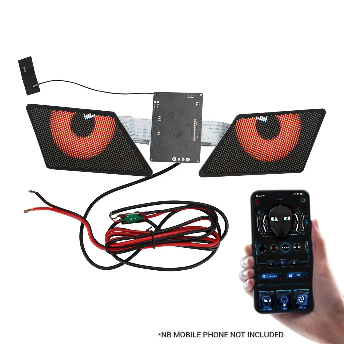App Controlled LED Devil Eye Display Panel Screen