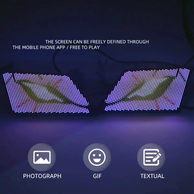 App Controlled LED Devil Eye Display Panel Screen