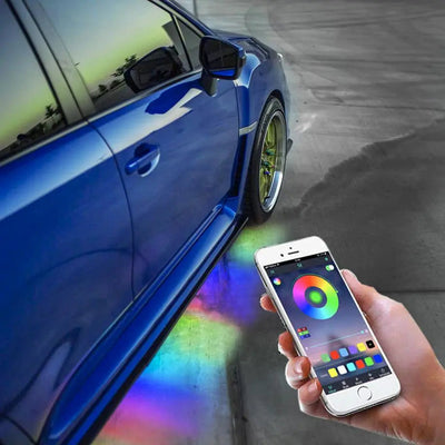 App Controlled RGB LED Under Car Light Kit