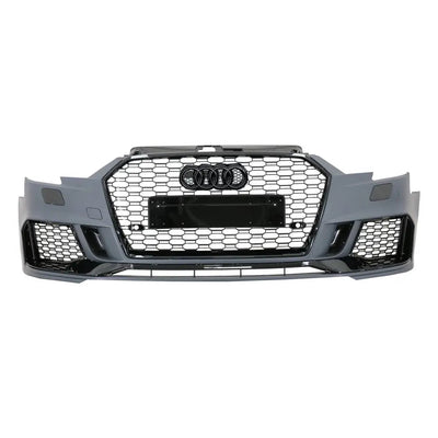 Audi A3 8V.2 Facelift RS3 Sportback Style Upgrade Plastic Front Bumper (17-19)