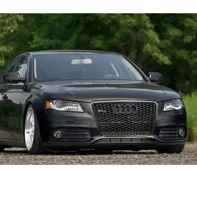 Audi A4 B8 (08-12) RS4 Style Gloss Black Upgrade Grille