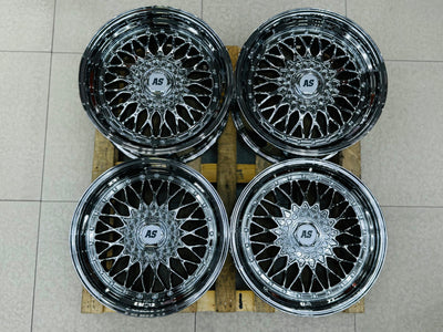 18” AS- MESH 5/100 5/120 SILVER CHROME