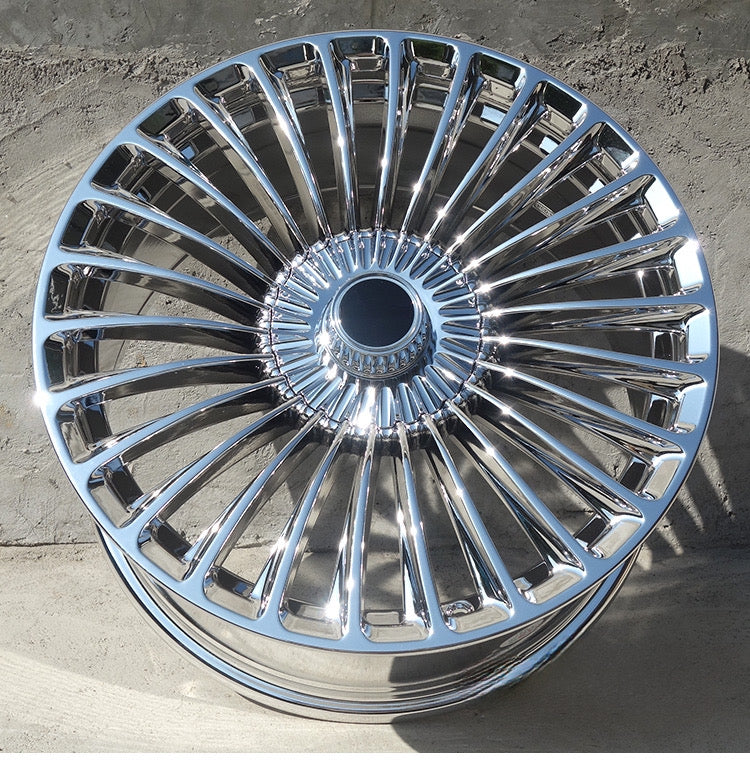 20” AS-F601 MAYBACH  5/112 CHROME