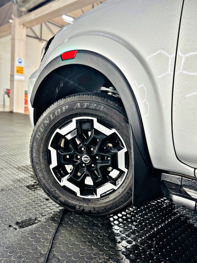 Nissan Navara PRO 4x Style 2021+ Fender Flares With Red Inserts
