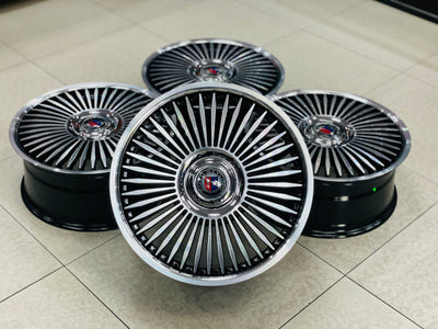 20” AS-ROLLS 5/112 BLACK MACHINE FACE