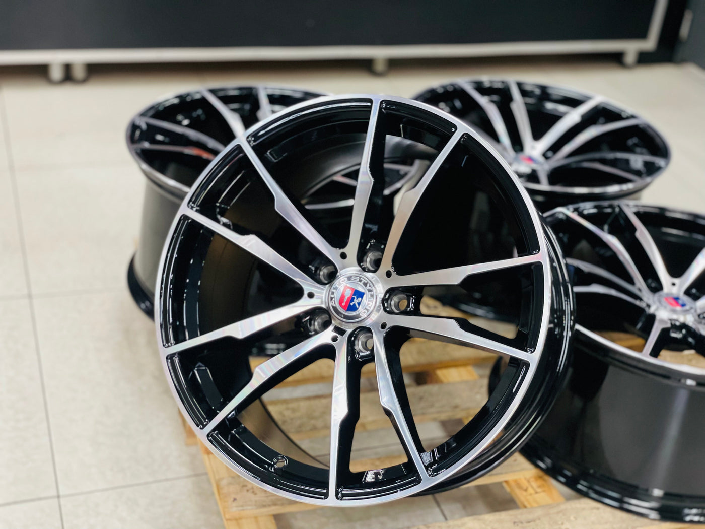 20” AS- BM X5 5/120 BLACK MACHINE FACEl