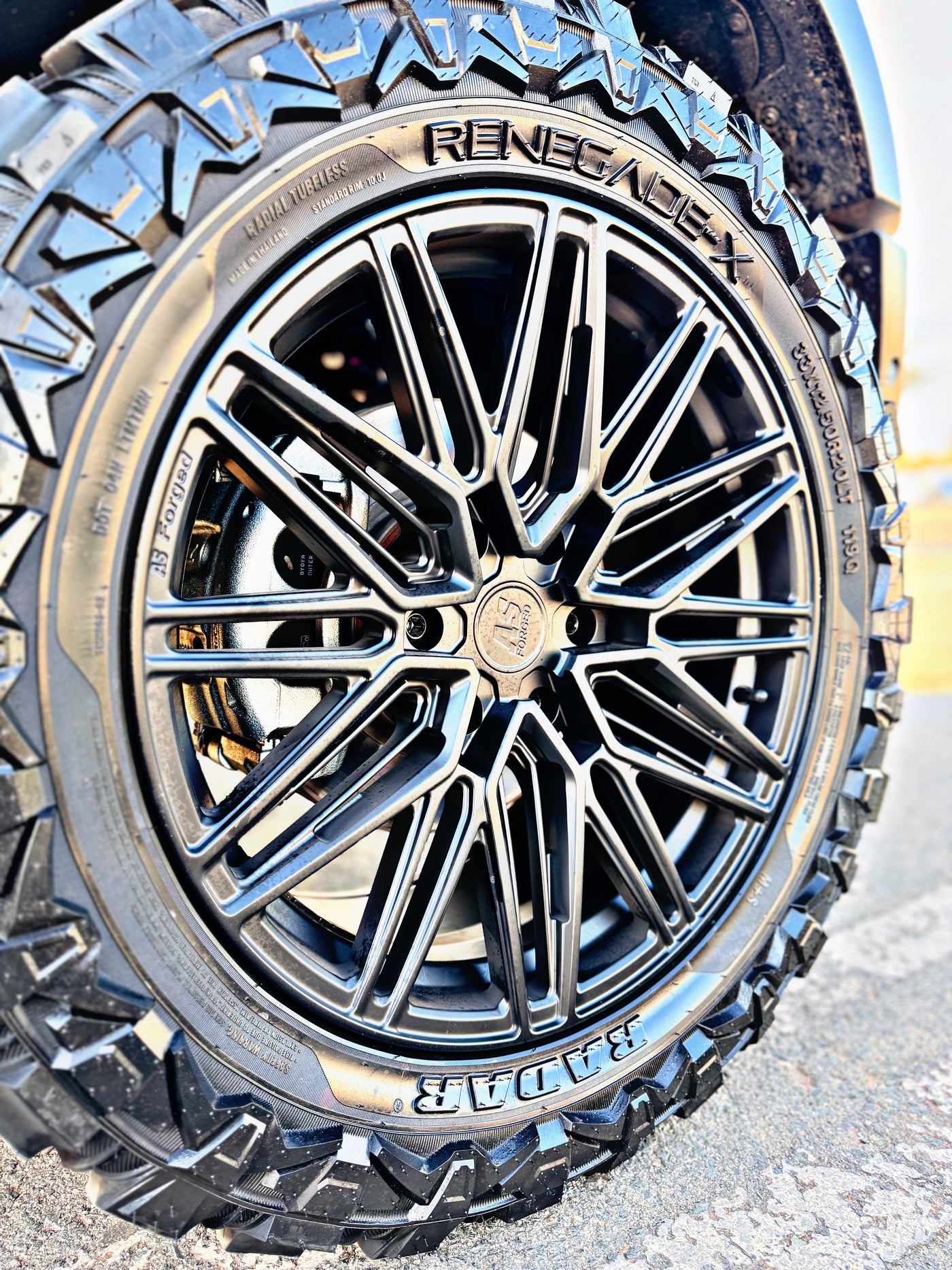 20” AS FORGED 001  BAKKIE RIMS 6/139 PCD