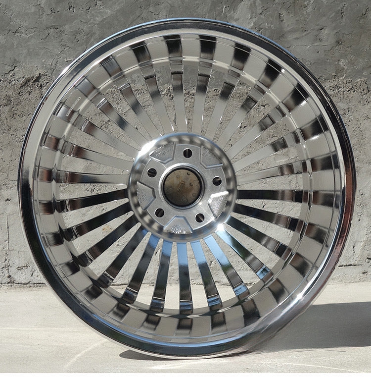 20” AS-F601 MAYBACH  5/112 CHROME