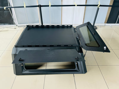 FORD RANGER T7 BLACK STEEL CANOPY