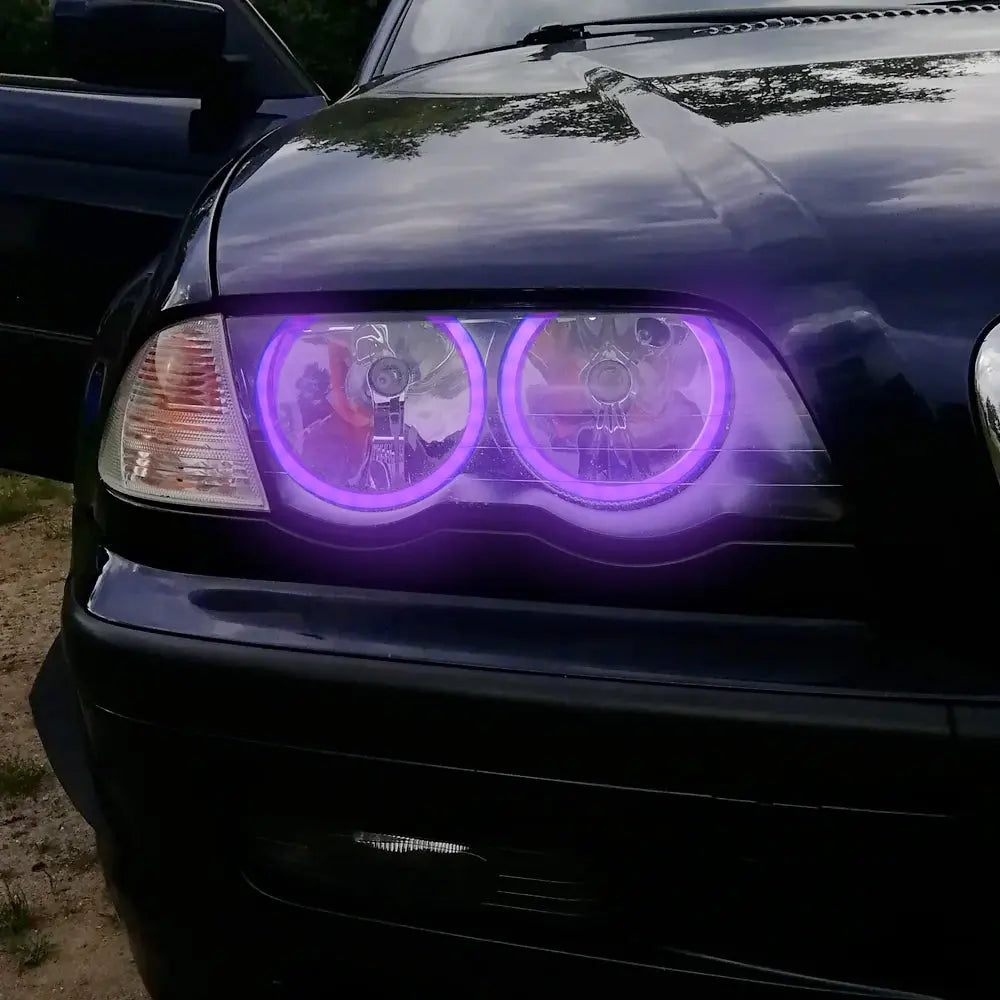 BM E46 3-Series Non-Projector RGB App Control LED Angel Eye Rings