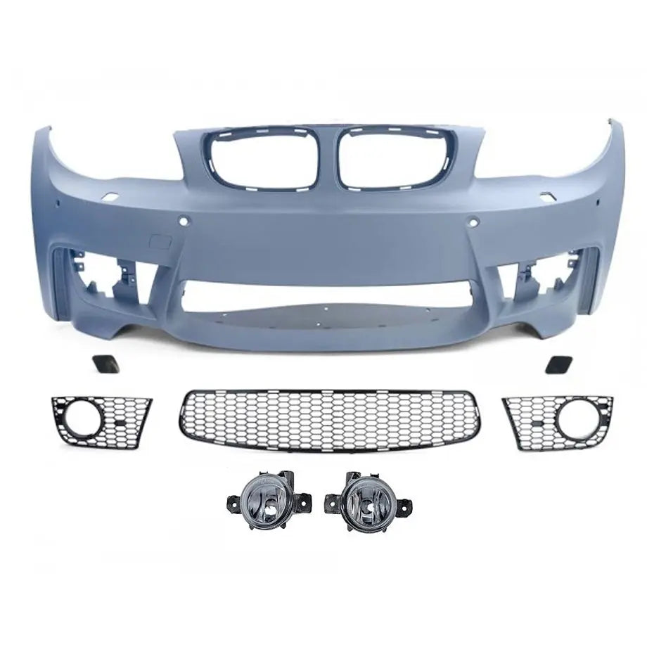 BM E82 / E87 (1-Series) - 1M Style Plastic Front Bumper Upgrade