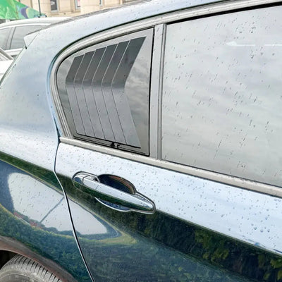 BM F20 1-Series (11-19) Gloss Black Plastic Side Window Louver