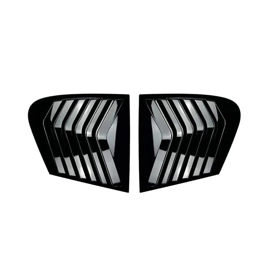 BM F20 1-Series (11-19) Gloss Black Plastic Side Window Louver