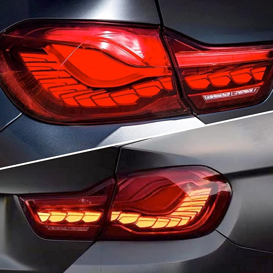 BM F32 / F33 / F36 4-Series CS Style OLED Sequential Red Taillights (14-20)