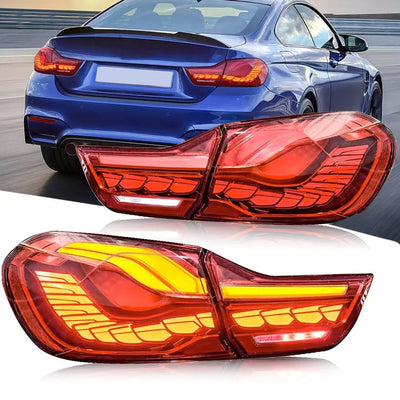 BM F82 / F83 M4 CS Style OLED Sequential Red Taillights