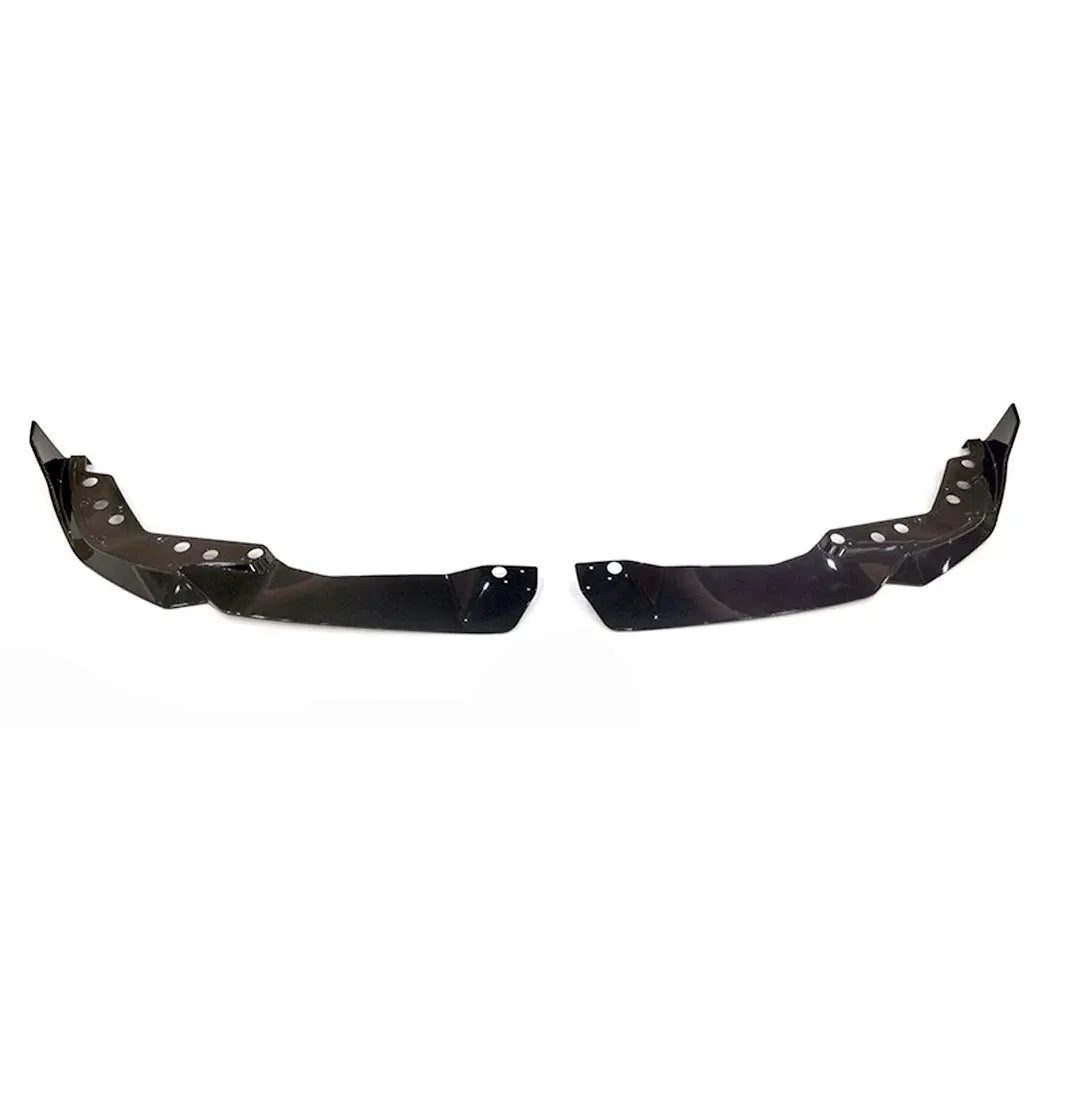 BM G20 LCI Facelift 2-Piece Performance Style Gloss Black Front Spoiler (23-On)