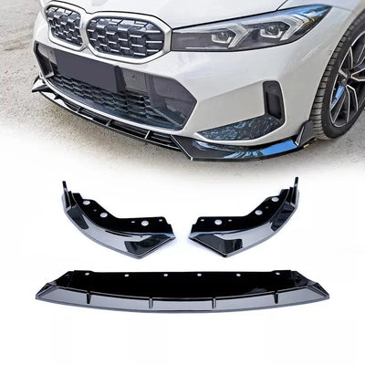 BM G20 LCI Facelift (23-On) 3-Piece Gloss Black Front Spoiler