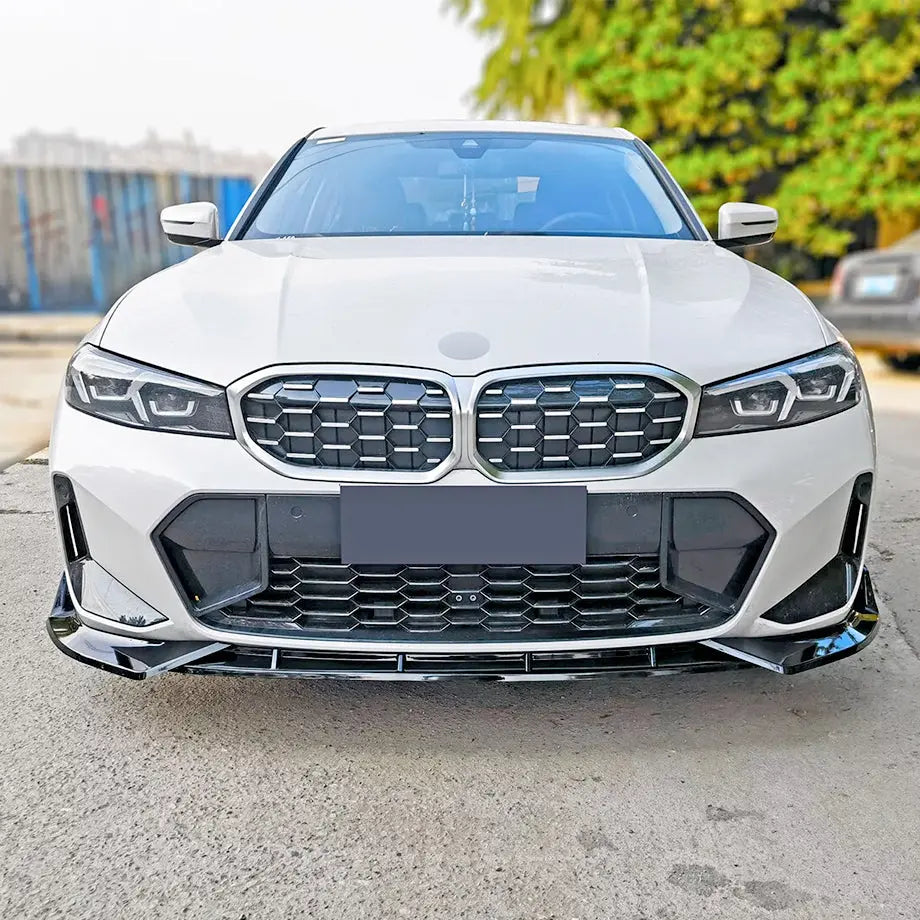 BM G20 LCI Facelift (23-On) 3-Piece Gloss Black Front Spoiler