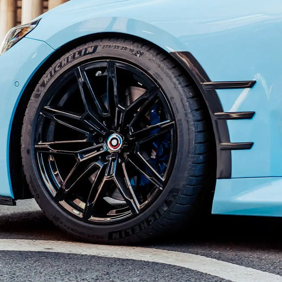 BM G87 M2 Performance Style Gloss Black Fender Arch Trim Kit