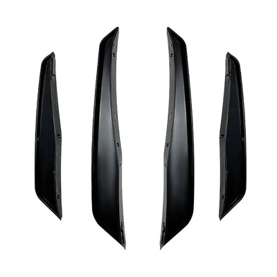 BM G87 M2 Performance Style Gloss Black Front Bumper Canards (4-Piece)