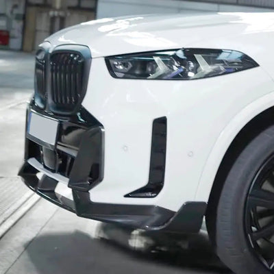 BM X5 G05 LCI (23-On) Facelift 4-Piece Gloss Black Front Spoiler