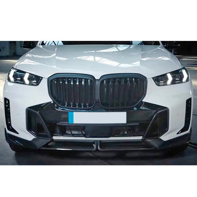BM X5 G05 LCI (23-On) Facelift 4-Piece Gloss Black Front Spoiler