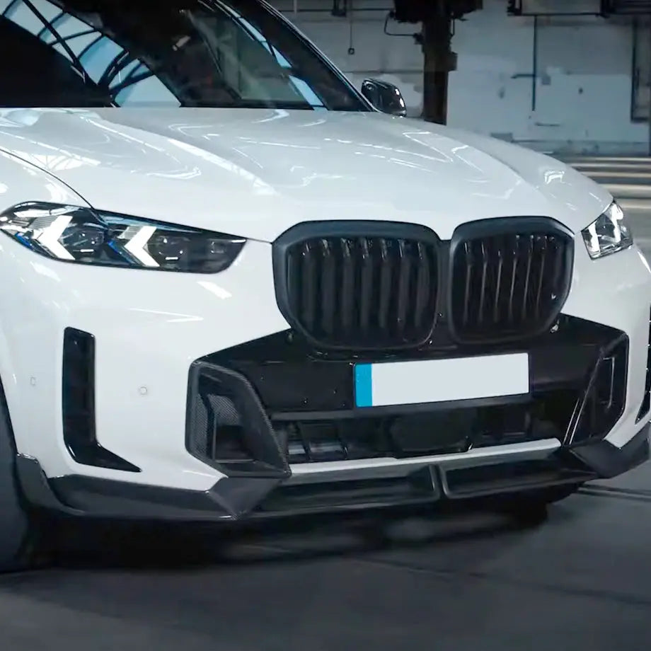 BM X5 G05 LCI (23-On) Facelift 4-Piece Gloss Black Front Spoiler