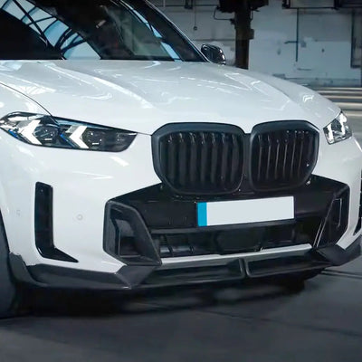 BM X5 G05 LCI (23-On) Facelift 4-Piece Gloss Black Front Spoiler