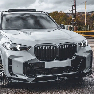 BM X5 G05 LCI (23-On) Facelift 4-Piece Gloss Black Front Spoiler
