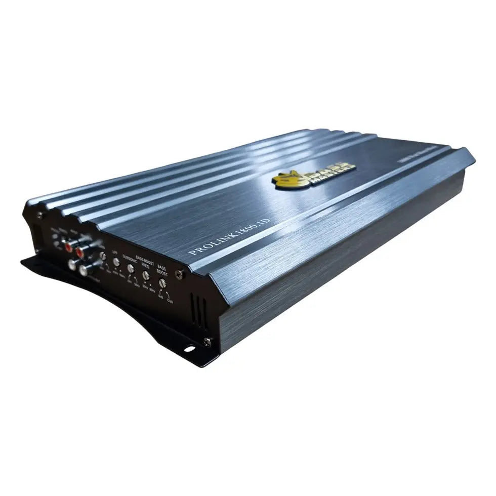 Bass Masters Prolink-1800.1 Black Series Monoblock Amplifier - 18 000W