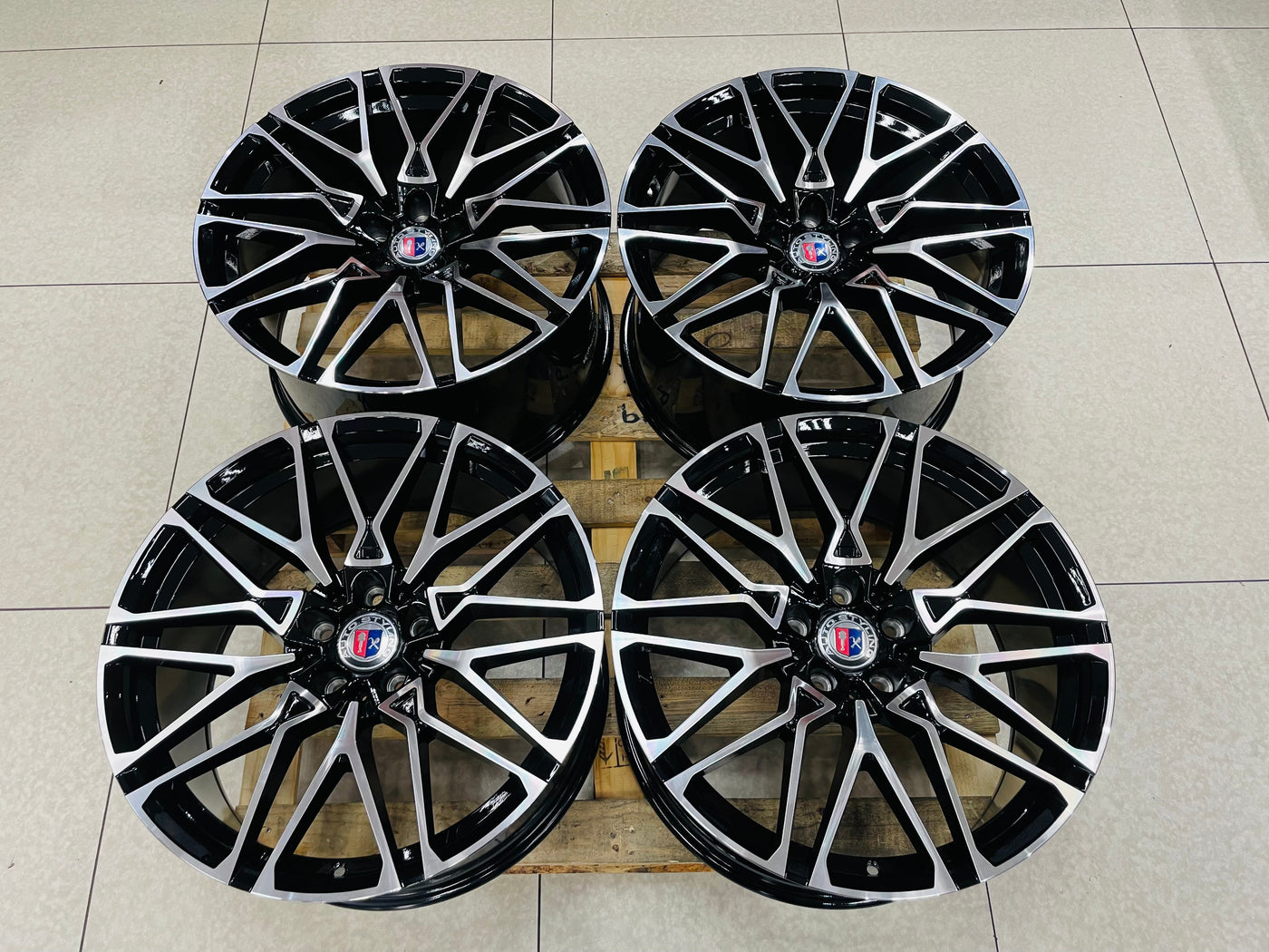 20” AS- BM X5 5063  5/120 BLACK MACHINE FACE