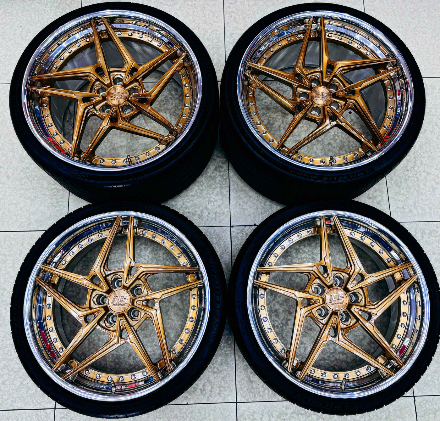 20”/21” AS-FORGED 2pce split wheels 5/112