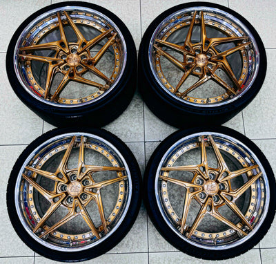 20”/21” AS-FORGED 2pce split wheels 5/112