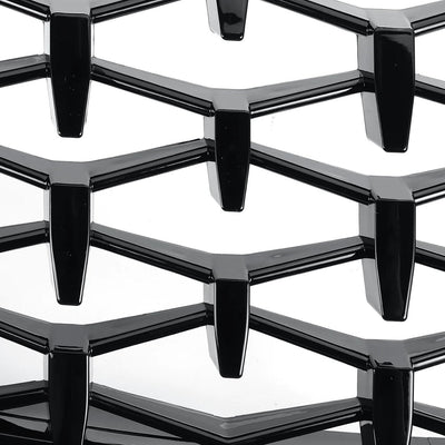 MILLION STAR KIDNEY GRILLS SUITABLE FOR BMW E90 09-12 GLOSS BLAC