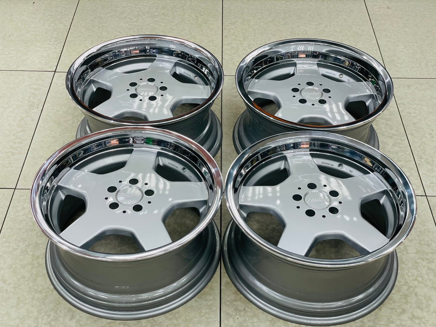 17” ORIGINAL  ZAUBER MONOBLOCK  WHEELS 5/100