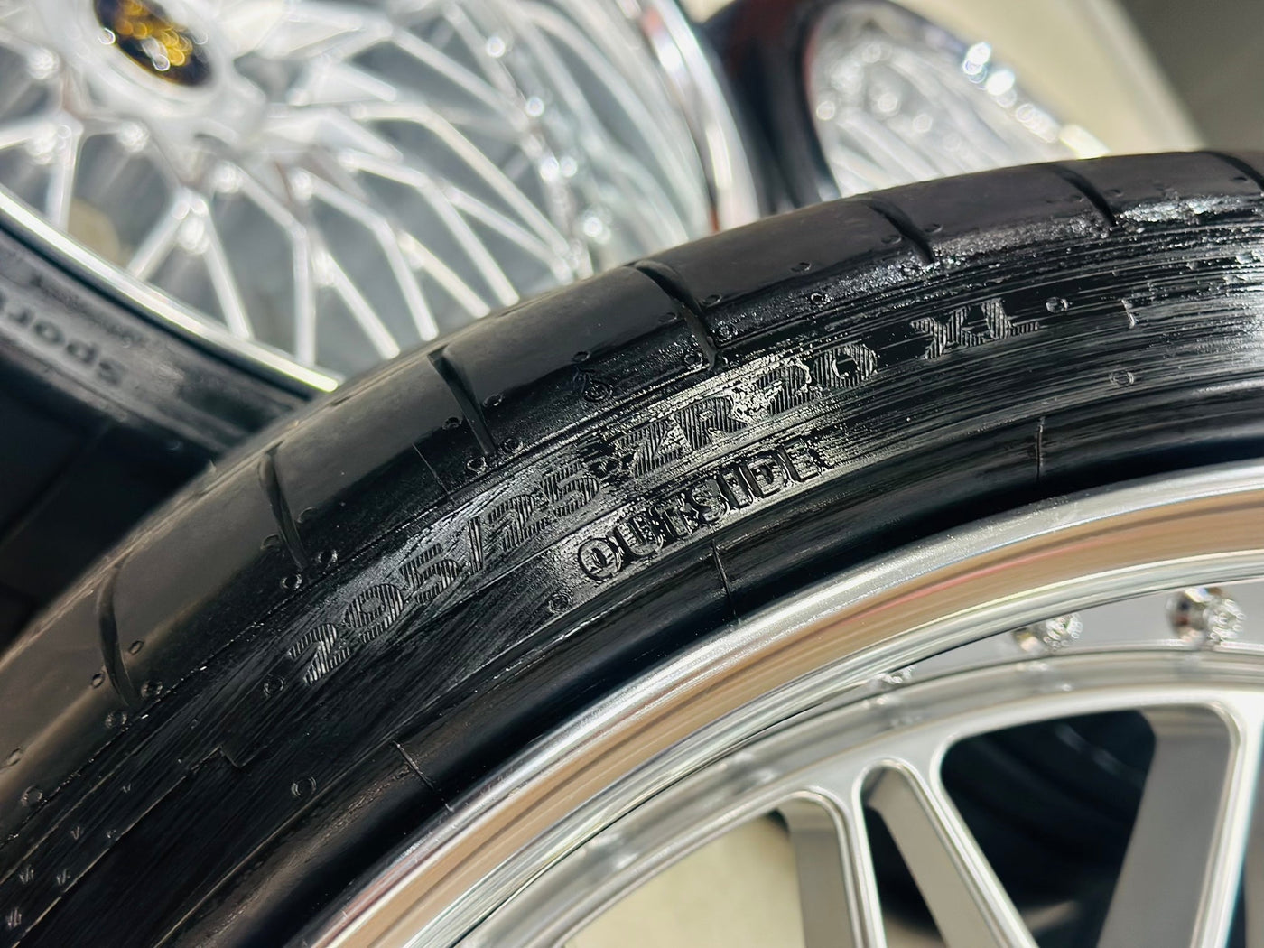 20” WORK VSXV 3pce split wheels 5/120