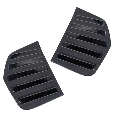 Chev Utility (12-On) Gloss Black Plastic Side Window Louver