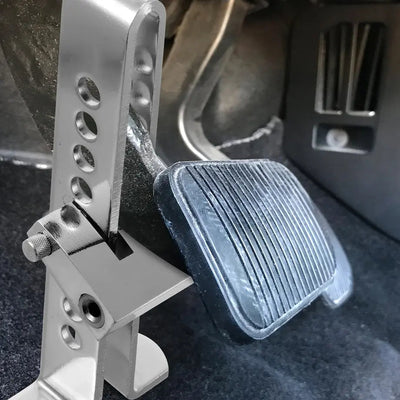 Universal Anti-Theft Stainless Steel Brake / Clutch Foot Pedal Lock Kit