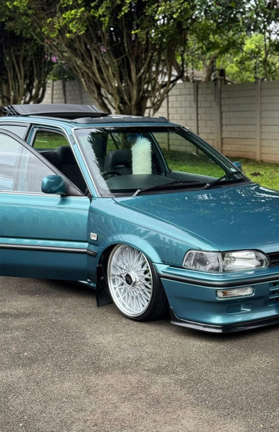 Toyota AE92 -baby camry 3pce sti style plastic front spoiler