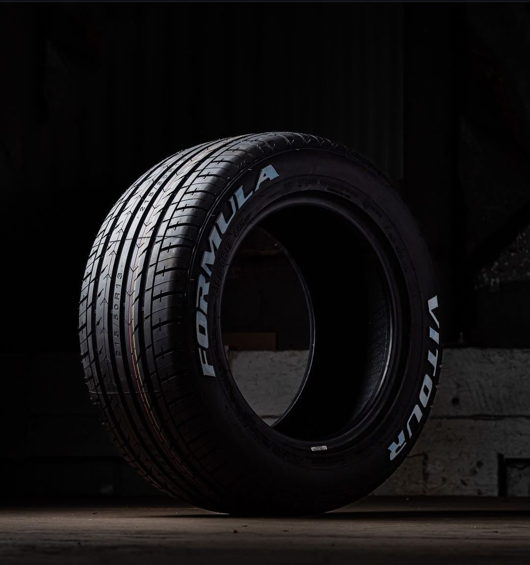 235/50/13 VITOUR FORMULA TYRE WHITE LETTERS